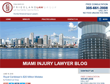 Tablet Screenshot of miamiinjurylawyer-blog.com